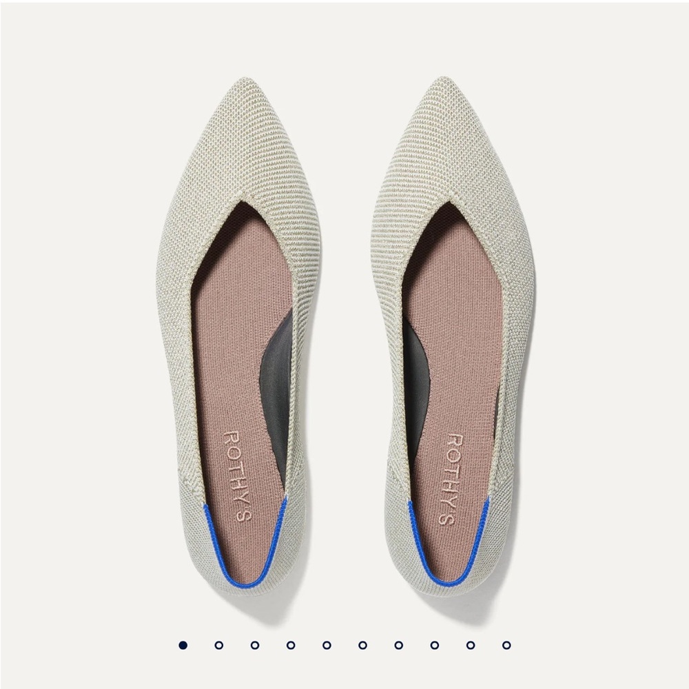 New in box! Rothy’s The Point II in Diamond Twill in size 9